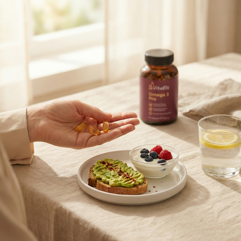 VitaElis Omega-3 Pro Einnahme
