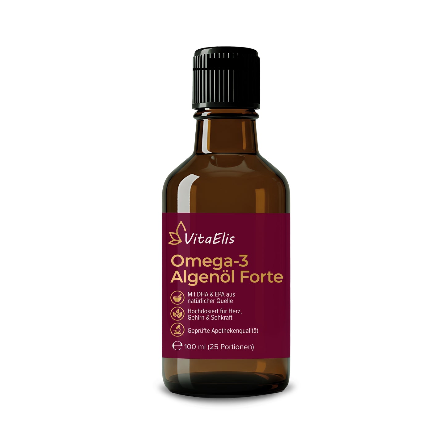 Omega-3 Algenöl Forte